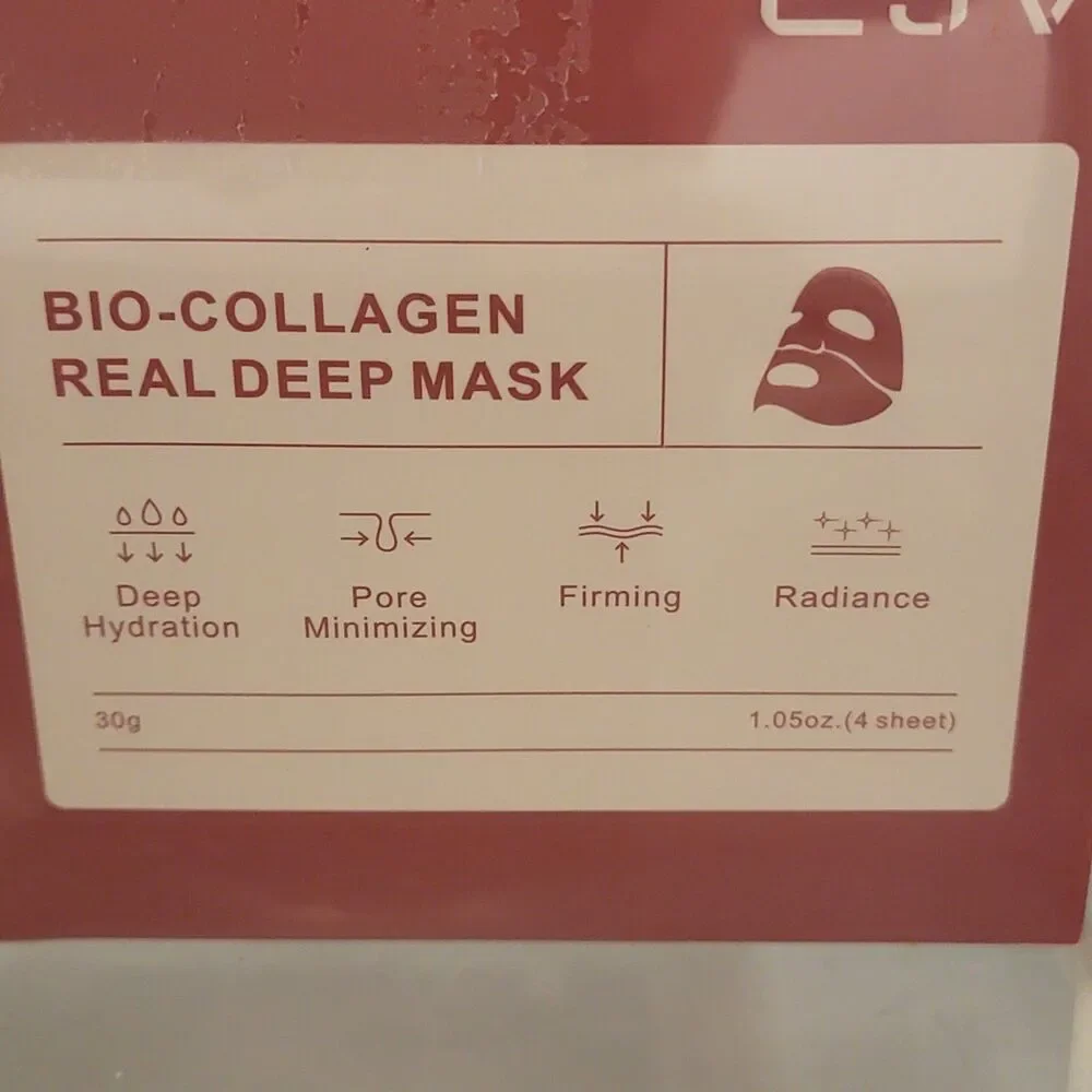 Bio-Deep Collagen Face Mask, Overnight Deeply Hydrate, Korean Beauty
